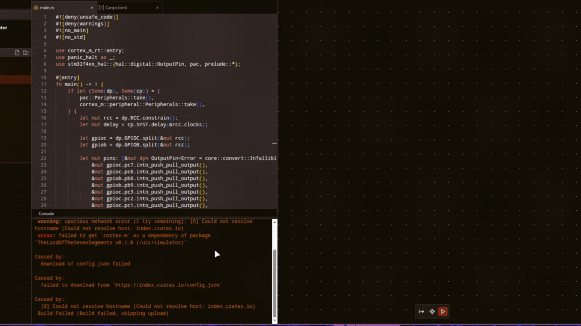 Simulator86 showing how to drag components into the diagram